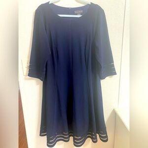 Jessica Howard navy semi formal cocktail dress 16W